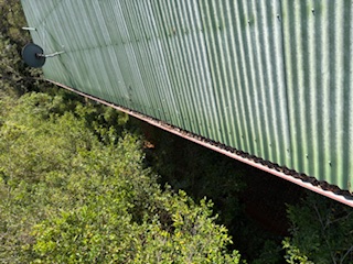 Clean gutters on residential property